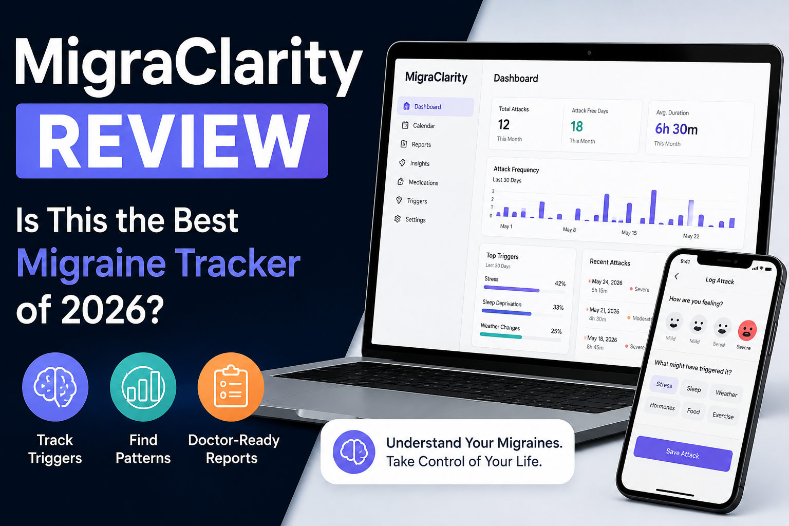 You are currently viewing MigraClarity Review: Is This the Best Migraine Tracker of 2026?